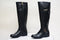 $99 NEW Alfani Women Jadah Pointed Toe Knee‑High Equestrian Boot Black Size 6 US