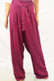 $139 Seven7 Women's Stretch Purple Belted Wide Leg Pleated Casual Pants Plus 2X - evorr.com
