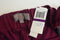 $139 Seven7 Women's Stretch Purple Belted Wide Leg Pleated Casual Pants Plus 2X - evorr.com