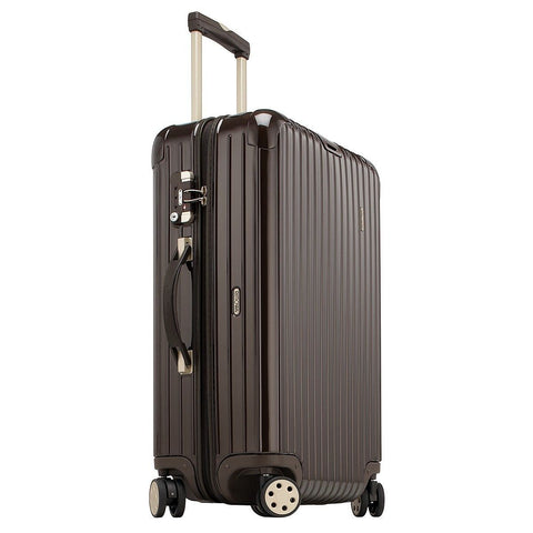 $655 Rimowa Salsa Deluxe 26" Multiwheel Upright Luggage Suitcase Black Hardcase