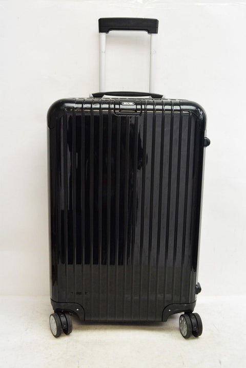 $655 Rimowa Salsa Deluxe 26" Multiwheel Upright Luggage Suitcase Black Hardcase