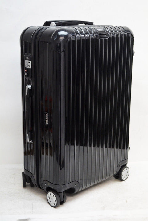 $655 Rimowa Salsa Deluxe 26" Multiwheel Upright Luggage Suitcase Black Hardcase