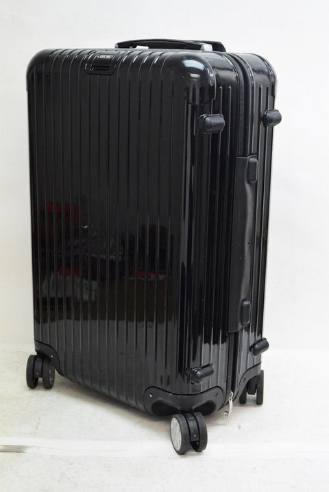 $655 Rimowa Salsa Deluxe 26" Multiwheel Upright Luggage Suitcase Black Hardcase