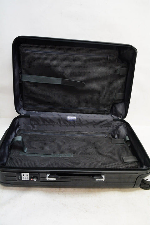 $655 Rimowa Salsa Deluxe 26" Multiwheel Upright Luggage Suitcase Black Hardcase