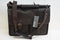 $460 Kenneth Cole Reaction Colombian Leather Dowel Rod Laptop Bag Double Gusset