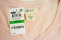 New Style&Co Women's V Neck Short Slv Cotton Pink Pocketed T-shirt Blouse Top L - evorr.com