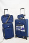 $280 NEW Travel Select Kingsway 4 Piece Spinner Suitcase Luggage Set Blue