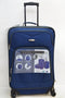 $280 NEW Travel Select Kingsway 4 Piece Spinner Suitcase Luggage Set Blue