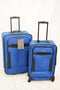 $340 NEW Travel Select Segovia 2 Piece Luggage Set Travel Suitcase Blue
