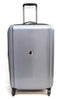$320  DELSEY EZ GLIDE 25'' EXPANDABLE SPINNER SUITCASE HARDCASE LUGGAGE SILVER