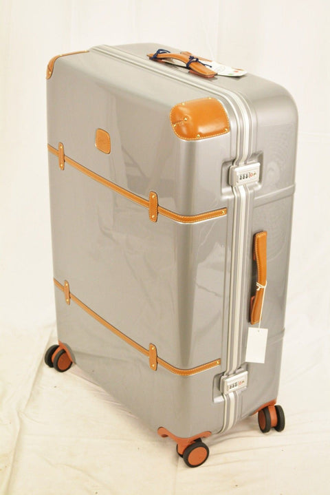 $675 BRIC'S Bellagio 32'' Gray Spinner Hardcase Suitcase Luggage Trunk Trolley