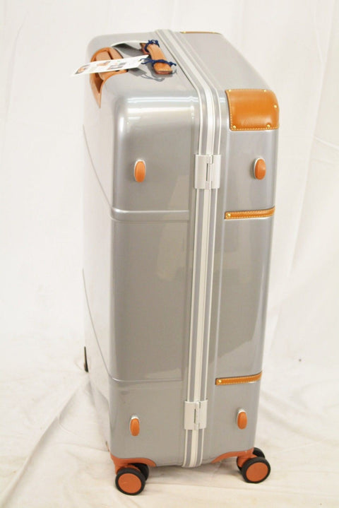 $675 BRIC'S Bellagio 32'' Gray Spinner Hardcase Suitcase Luggage Trunk Trolley