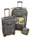 $260 Travel Select Allentown 3-PC Set Expandable Spinner Luggage Suitcase Gray