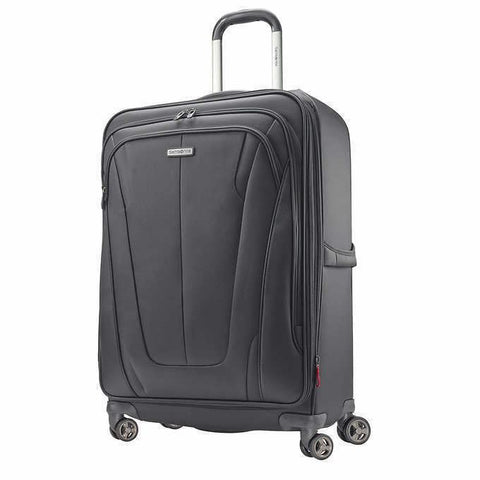 $550 NEW Samsonite GT Dual Softcase 27" Spinner Expandable Luggage Suitcase Gray