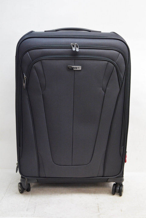 $550 NEW Samsonite GT Dual Softcase 27" Spinner Expandable Luggage Suitcase Gray