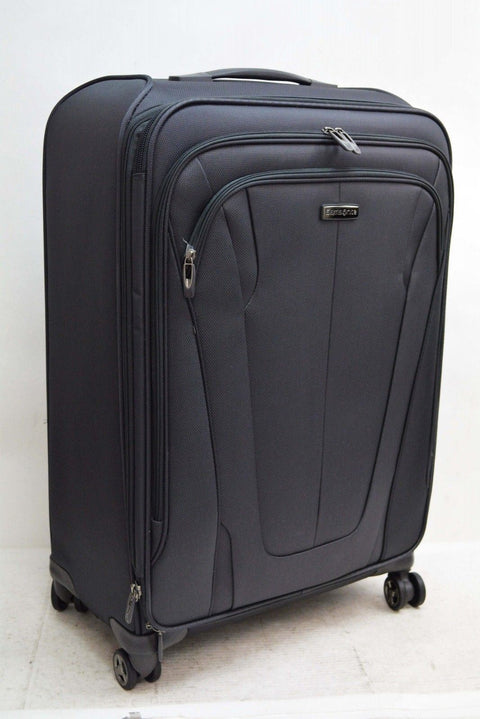 $550 NEW Samsonite GT Dual Softcase 27" Spinner Expandable Luggage Suitcase Gray