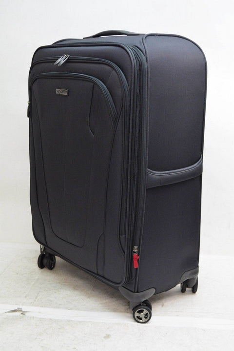 $550 NEW Samsonite GT Dual Softcase 27" Spinner Expandable Luggage Suitcase Gray