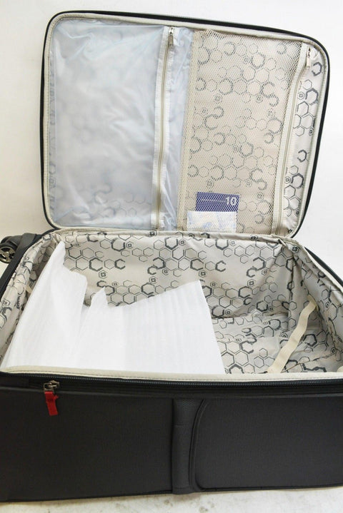 $550 NEW Samsonite GT Dual Softcase 27" Spinner Expandable Luggage Suitcase Gray