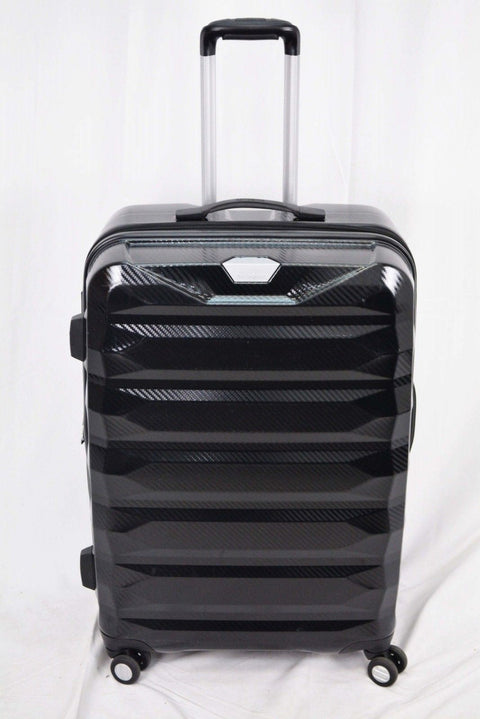 $580 Samsonite Flylite DLX 28" Dual Spinner Expandable Suitcase Luggage Hard BLK