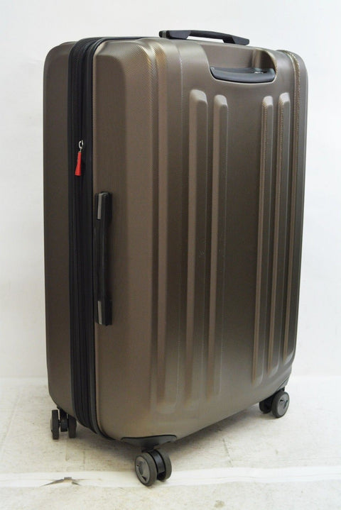 $360 Ricardo Beverly Hills 28" Hard Expandable Travel Spinner  Luggage Brown