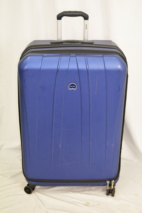 $320 Delsey Helium Shadow 3.0 29" Expandable Hard Spinner Suitcase Luggage blue