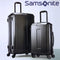 $660 Samsonite Carbon Elite 2 Piece Spinner Expandable Luggage Set Suitcase Hard