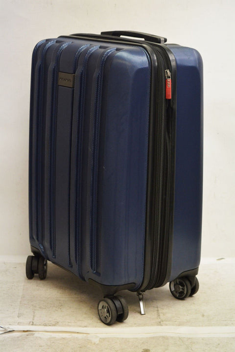 $320 Ricardo Beverly Hills 21" Hard Mammoth Spinner Carry On Luggage Blue