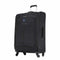 $360 Skyway 28" Soft Case Spinner Travel Suitcase Luggage Black Lightweight