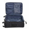 $360 Skyway 28" Soft Case Spinner Travel Suitcase Luggage Black Lightweight