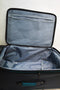 $280 Travel Select Allentown 27'' Expandable Spinner Luggage Suitcase Teal Blue