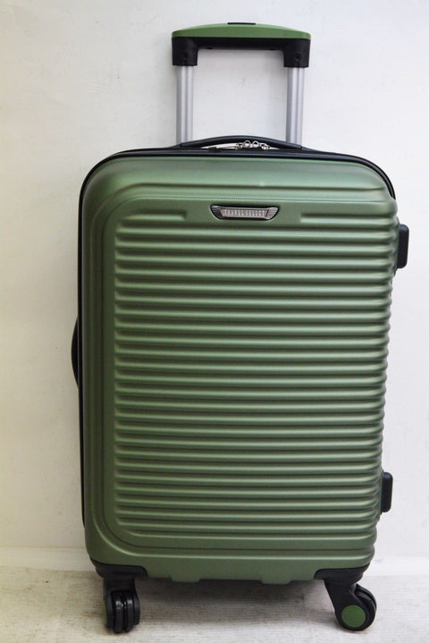 $360 NEW Travel Select Savannah 20" Hardside Spinner Carry On Luggage Green