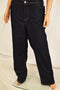 NYDJ Women's Blue Marilyn Straight High Rise Slim Fit Denim Jeans Plus 24W - evorr.com