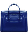 $320 New McKlein USA Lake forest Genuine Leather Laptop Briefcase Bag Blue