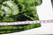 New ECI Womens V-Neck Spaghetti Strap Green Printed Tie Dye Ruffled Maxi Dress L - evorr.com