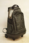NEW Travel Select 18" Rolling Wheeled Travel Backpack Bag Gray Black Soft