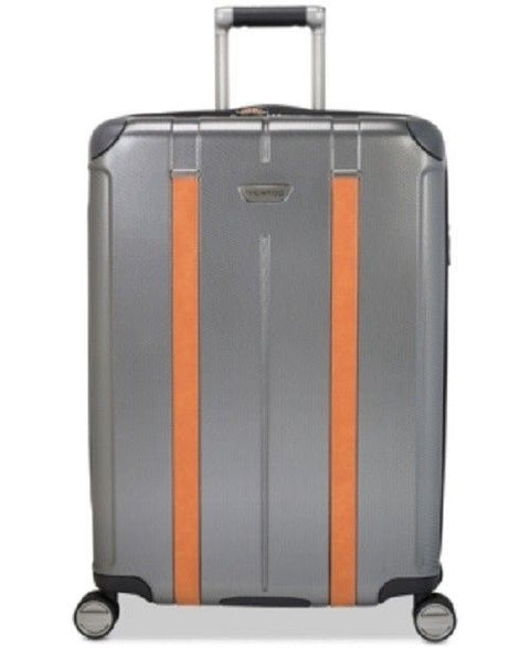 $380 New Ricardo Cabrillo 25" Hard Shell 8 Wheels Spinner Suitcase Gray