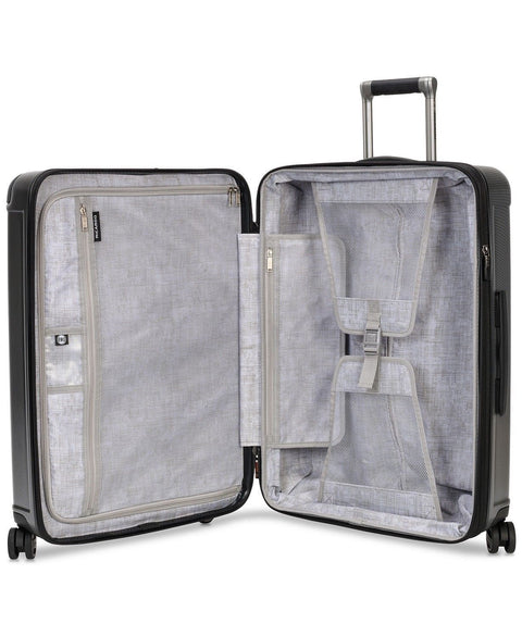 $380 New Ricardo Cabrillo 25" Hard Shell 8 Wheels Spinner Suitcase Gray
