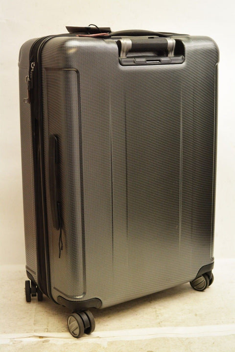 $380 New Ricardo Cabrillo 25" Hard Shell 8 Wheels Spinner Suitcase Gray