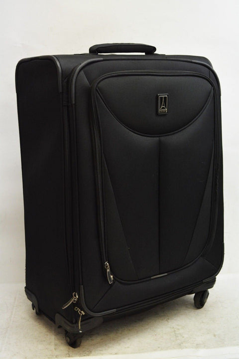 $320 Travelpro Walkabout 3 25'' Spinner Expandable Suitcase Luggage black
