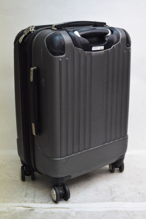 $280 Ricardo 21" Hard Expandble Spinner Carry On Luggage Gray