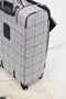 $260 New London Fog Knightsbridge 25" Expandable Spinner Suitcase Luggage Gray