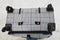 $260 New London Fog Knightsbridge 25" Expandable Spinner Suitcase Luggage Gray