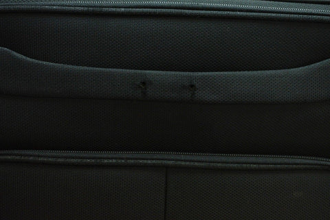 $380 Samsonite 28'' Spinner Expandable Travel Luggage Suitcase Black softcase