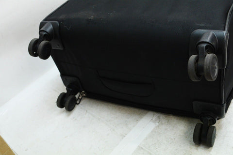 $380 Samsonite 28'' Spinner Expandable Travel Luggage Suitcase Black softcase