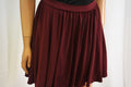 New Speechless Young Women's Red Solid Pleated Mini A-Line Skirt 5 - evorr.com