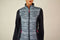 Ideology Women Long Sleeve Gray Zip Front Space-Dye Fleece Active Jacket Coat XS