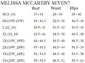 Melissa McCarthy Seven7 Women's Trendy Plus Tasseled Wrap Blouse Street Corn 1X - evorr.com