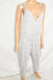 New American Rag Women's Gray Sleeveless Plus Size Faux Wrap Jumpsuit 0X 16W