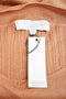 White Space Women Knit Dolman Sleeve Side Slit Peach Wool Sweater Dress Plus 1X - evorr.com