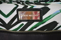 $180 Steve Madden Patterned 16" Green Printed Tribal Metro Tote Travel Bag Large - evorr.com